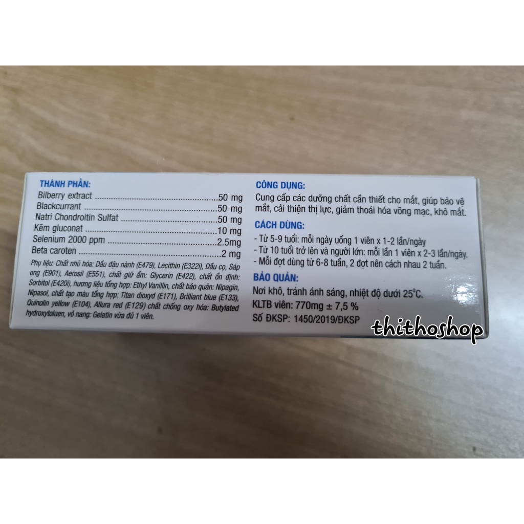 ToVision - giúp bảo vệ mắt và cải thiện thị lực