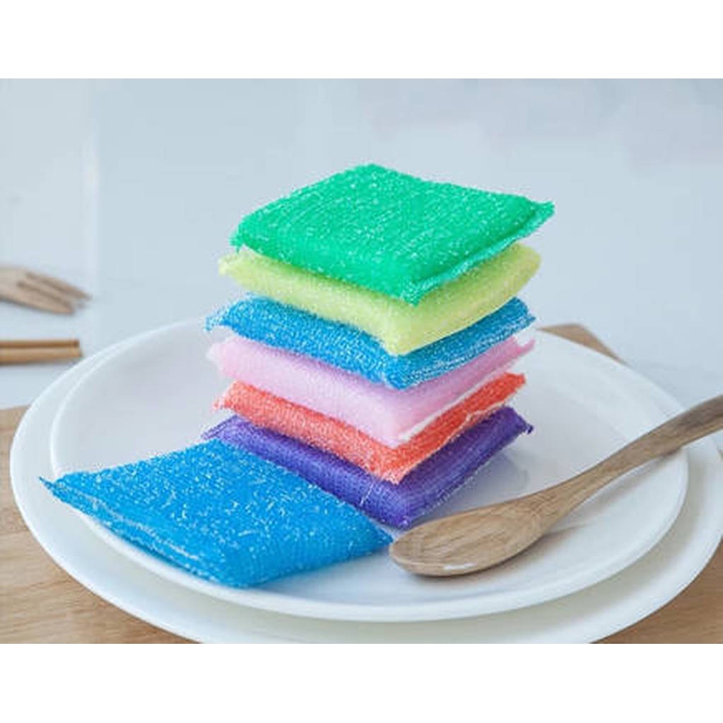 Miếng bọt biển rửa chén hai mặt dày dặn tiện dụng dành cho nhà bếp