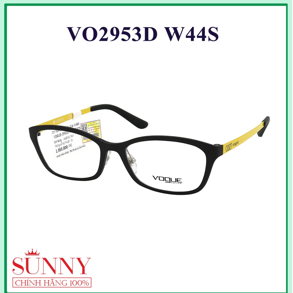 VO2953D W44S - gọng kính Vogue chính hãng Italia, bảo hành toàn quốc