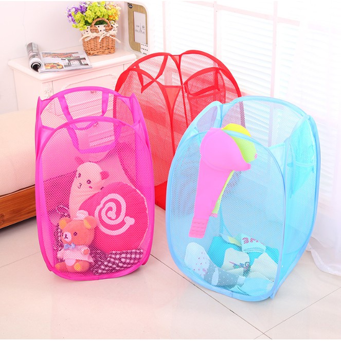 Giỏ đựng đồ bằng lưới gấp gọn