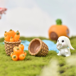 Tượng thỏ mini trang trí vườn nhà