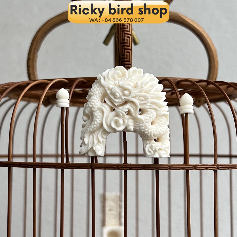 Lồng khuyên chạm rồng 3D độ xương siêu VIP