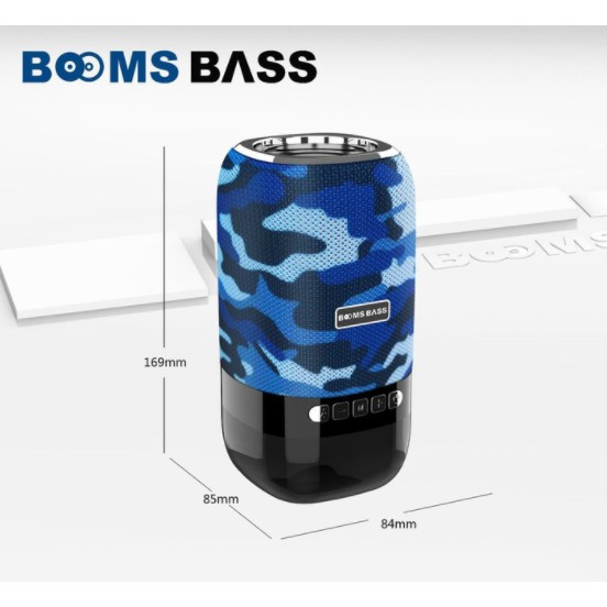 Loa Bluetooth Boombass L22 Loa Mẫu Mới Âm Thanh Bass Sêu Ấm - Hỗ Trợ Thẻ Nhớ,Bluetooth,Audio 3.5mm - BẢO HÀNH ĐỔI MỚI