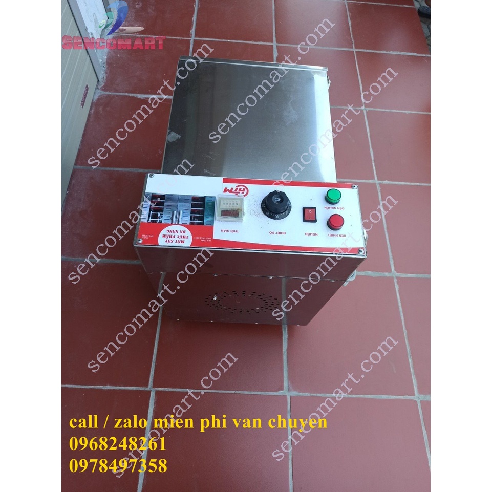 Máy sấy thực phẩm 10 khay chạy điện- khô bò, cá...miễn phí ship
