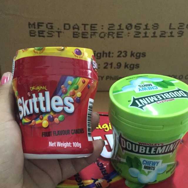 KẸO TRÁI CÂY SKITTLES HỦ 100gr