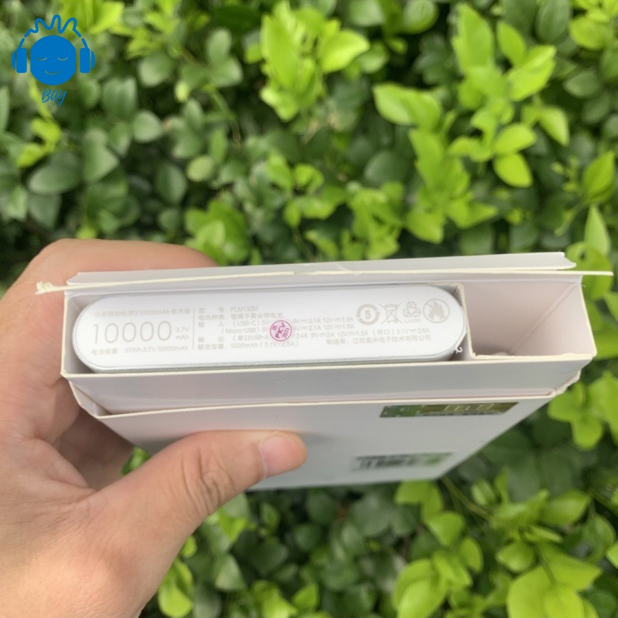 Sạc Dự Phòng Xiaomi Gen 3 10000mAh Type-C Hỗ Trợ Sạc 18W Bảo Hành 06 Tháng
