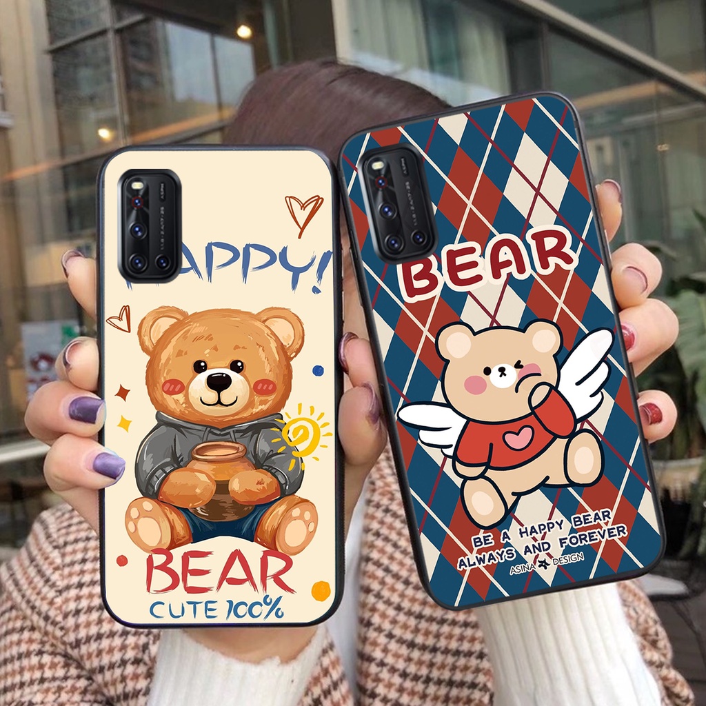 Ốp Vivo V17 Pro / V19 gấu cực đẹp cute / nhiều mẫu gấu phá cách