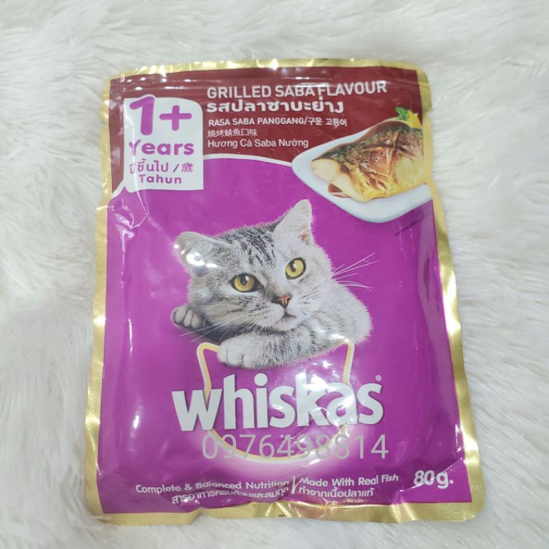 Pate whiskas 400g cho mèo