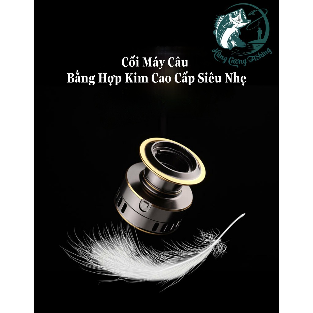 Máy Câu Cá FISHING REEL HE Siêu Nhẹ Khỏe Đẹp Bền 🔰 Cam Kết Chính Hãng - Chất Lượng 🔰 Máy Đứng