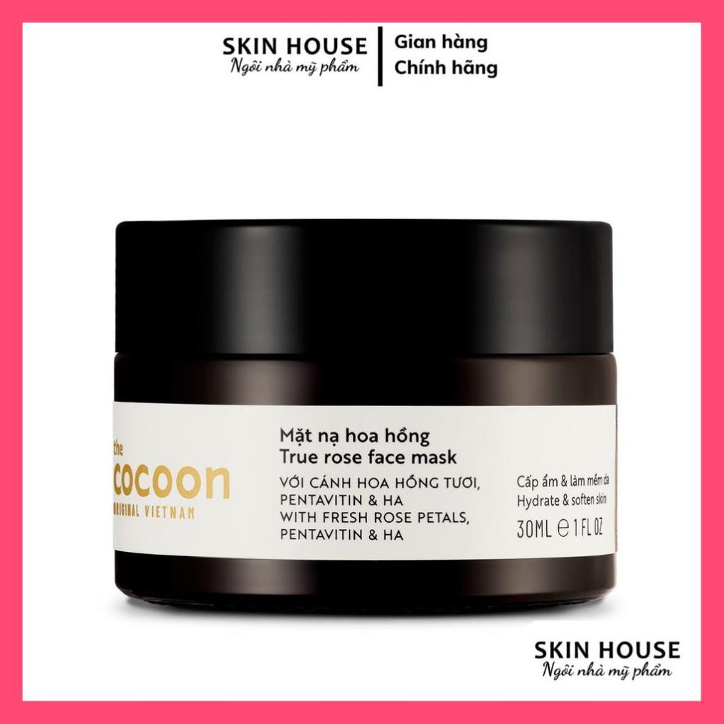 Mặt Nạ Cocoon - Mặt Nạ Hoa Hồng Cocoon 30ml True Rose Face Mask