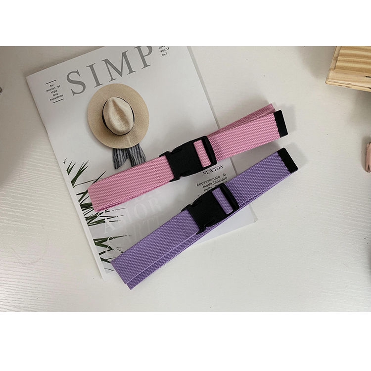 Thắt Lưng Vải Bố Phong Cách Hiphop Cá Tính