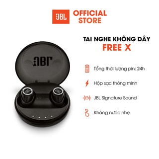 Tai nghe True Wireless JBL FREE X - Hàng Chính Hãng