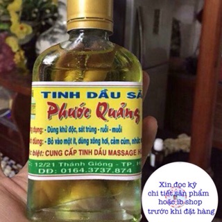 Tinh dầu xả 100ml