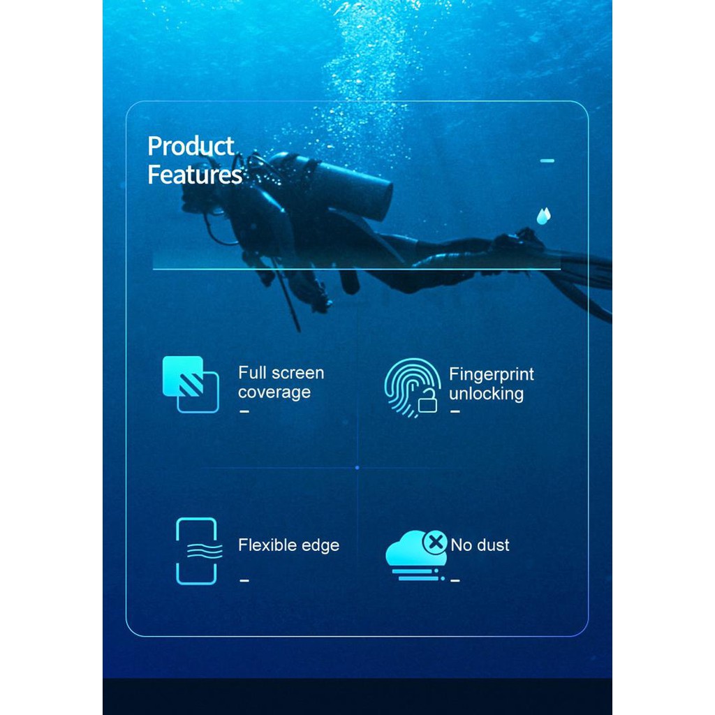 Miếng dán hydrogel trong suốt bảo vệ màn hình cho OPPO Reno 5F / Reno 5 Pro 5G / Reno 5 5G / Reno 4 / Reno 4 Pro