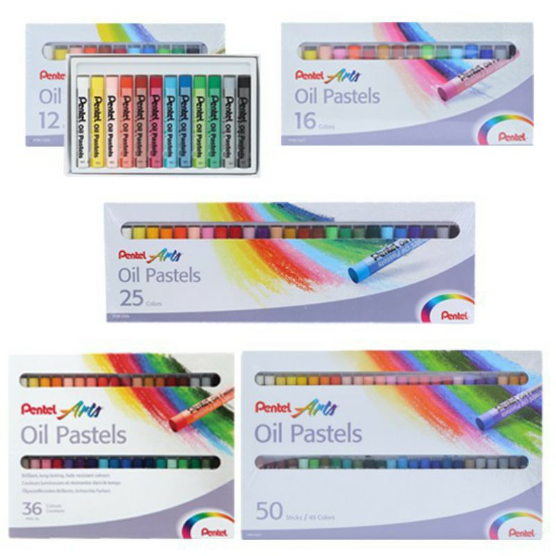 Bộ Sáp Dầu Pentel Oil Pastels, nhập khẩu chính hãng