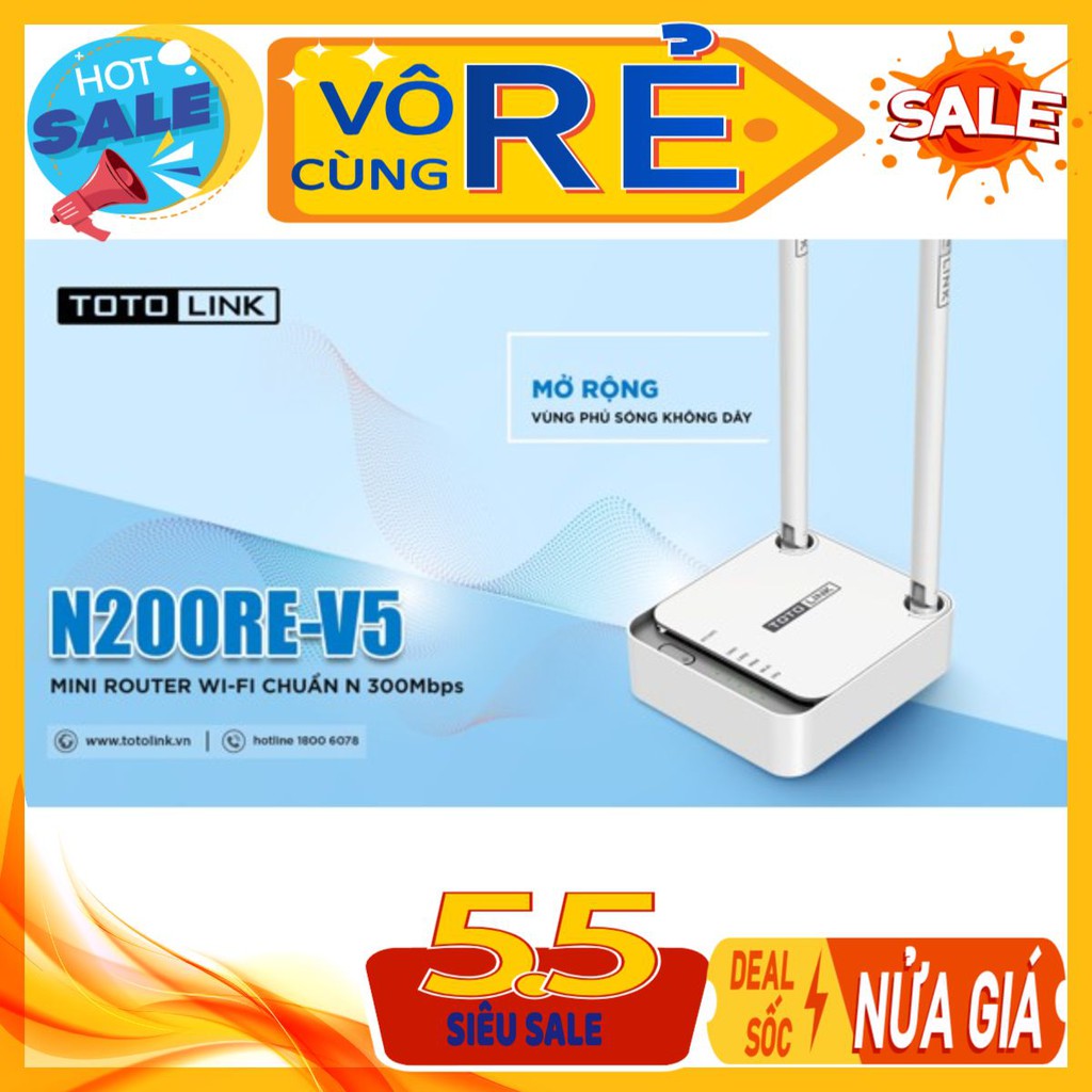 Bộ phát sóng wifi Totolink N200re