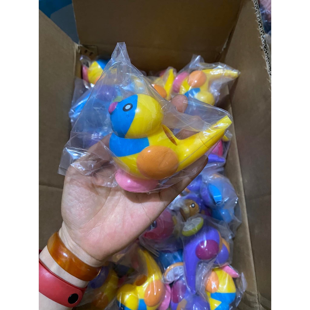 Còi thổi hình chim 2in1 cho bé luyện hơi cho bé - Benzkids
