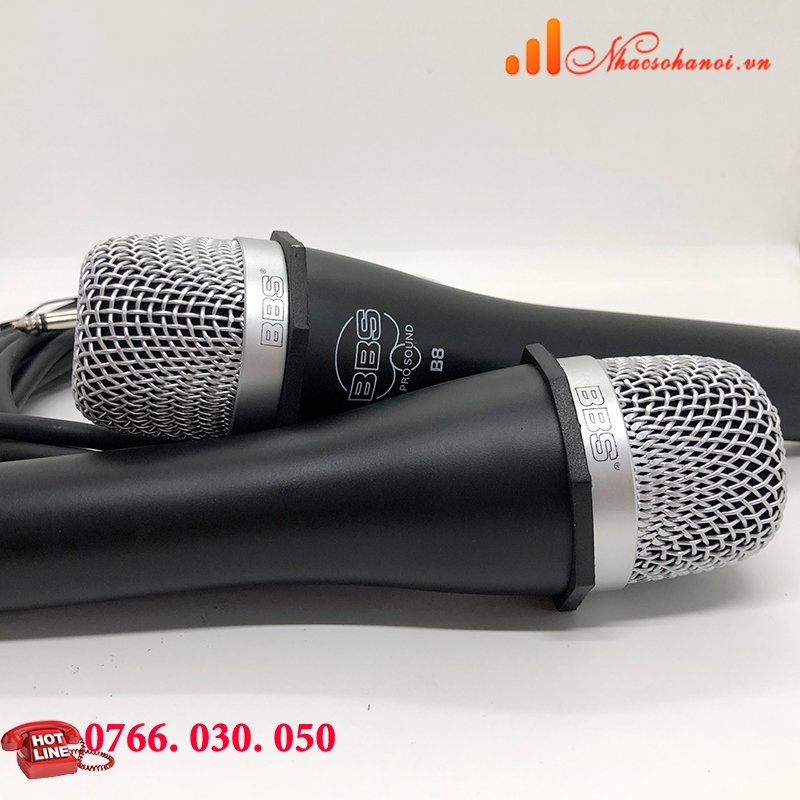 MICRO CÓ DÂY BBS B8 CHÍNH HÃNG GIÁ TỐT NHẤT