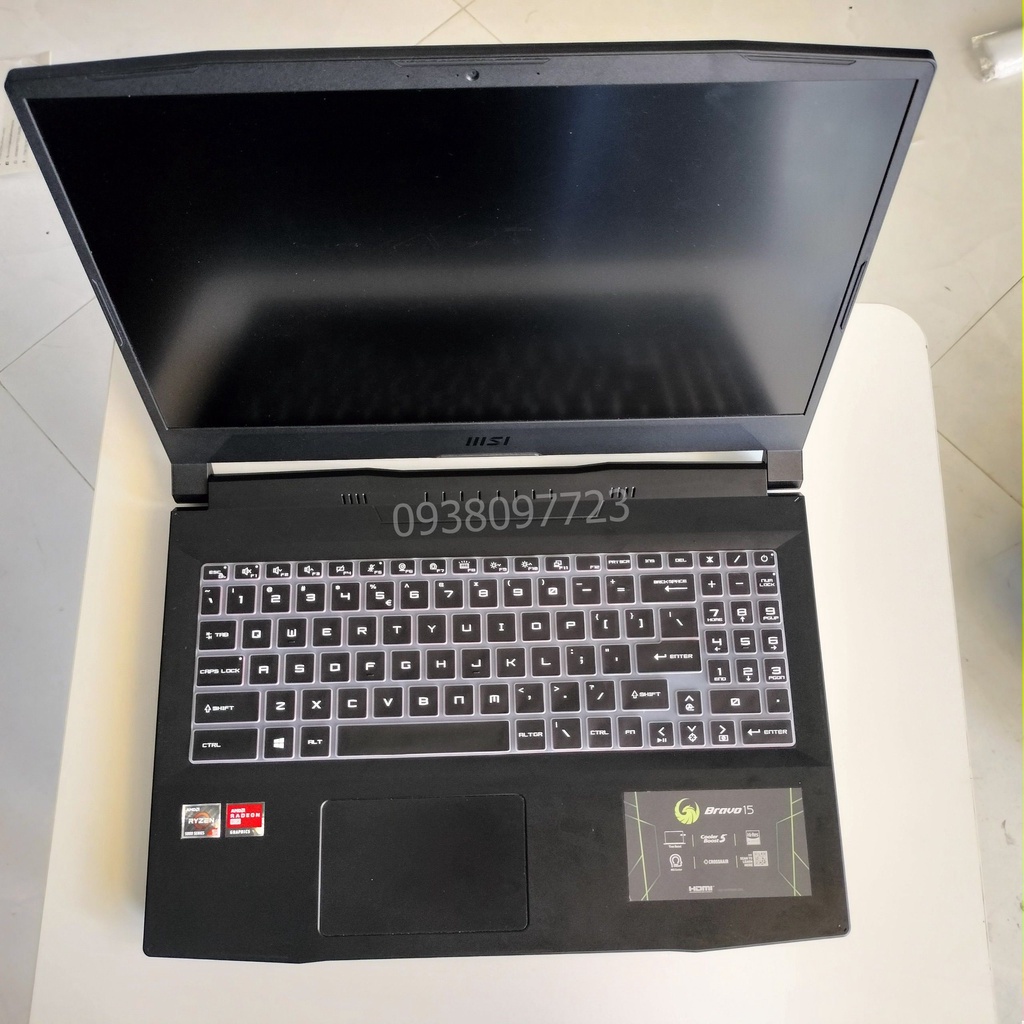 Ốp silicon phủ bàn phím dành cho laptop MSI Katana GF76