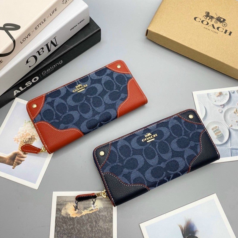 VÍ COACH DÀI HOẠ TIẾT F53780-53769