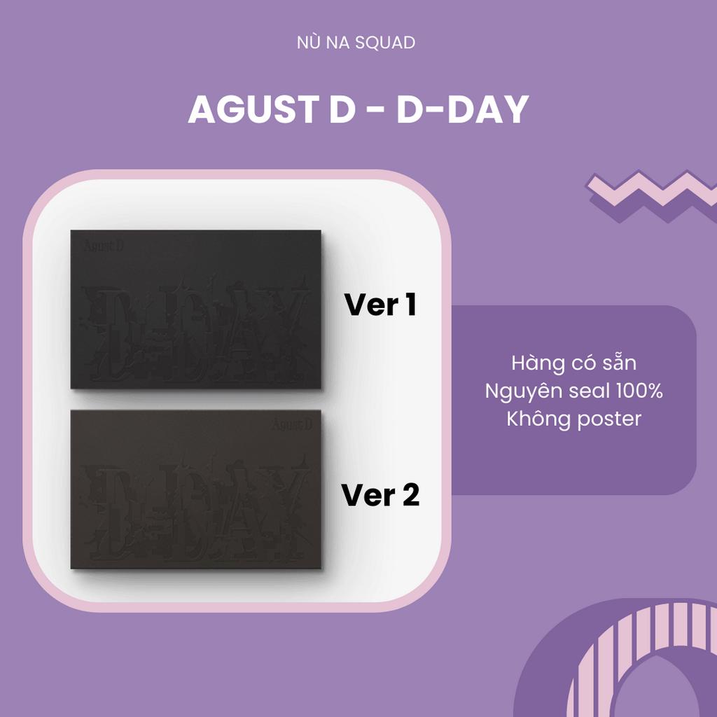 Bộ album SUGA AGUSTD - D-DAY