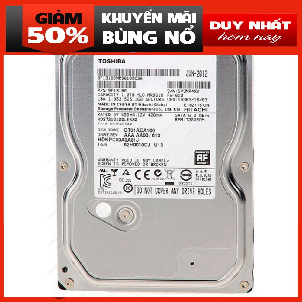 Ổ cứng HDD Seagate 250G cũ