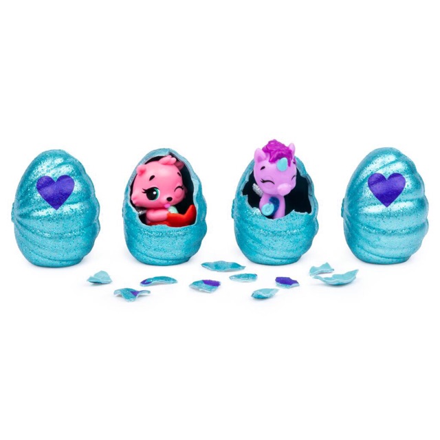 Trứng hatchimal phiên bản sò xanh thú đổi màu