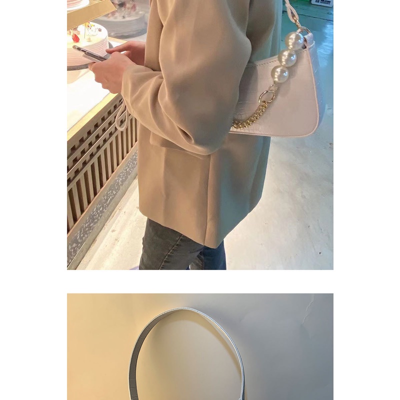 Túi Xách Đeo Vai Phối Dây Xích Phong Cách Thời Trang Retro Hàn Quốc 2022