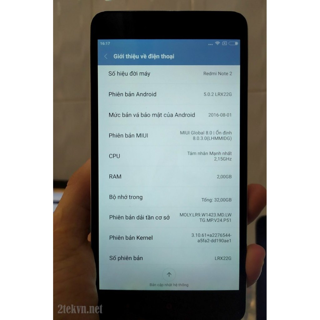 [Sỉ] Điện thoại Xiaomi Redmi Note 2 - Xiaomi Note 2 2sim ram 2G/16G mới - Có Full Tiếng Việt | BigBuy360 - bigbuy360.vn