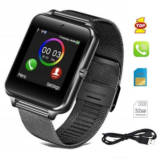 Đồng hồ thông minh smartwatch Mobile lắp sim điện thoại nghe gọi phiên bản dây thép thời trang