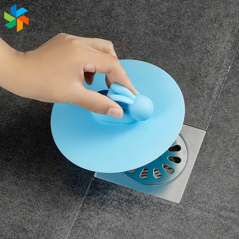 Nắp Silicone Đậy Lỗ Thoát Nước Bồn Rửa Chén/Phòng Tắm Khử Mùi Tiện Dụng JP6
