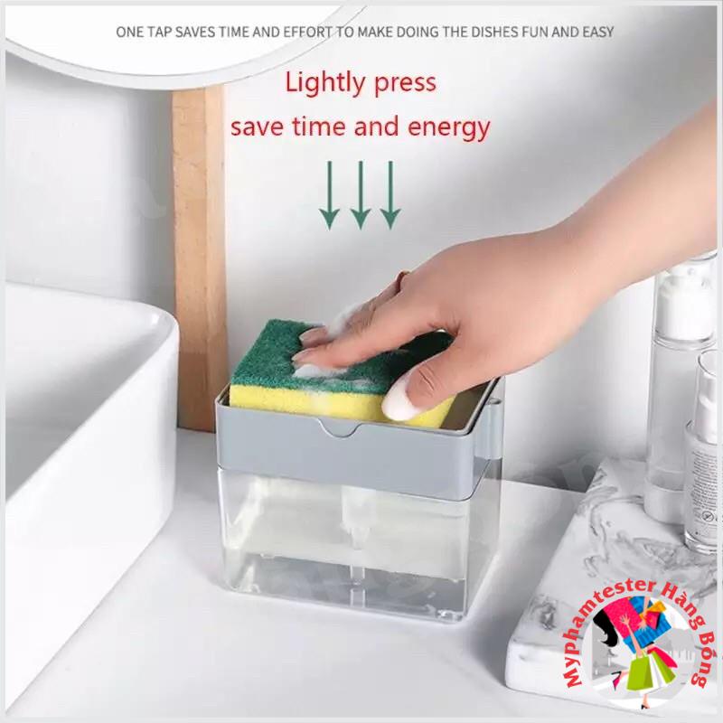 Hộp đựng nước rửa bát 2 tầng