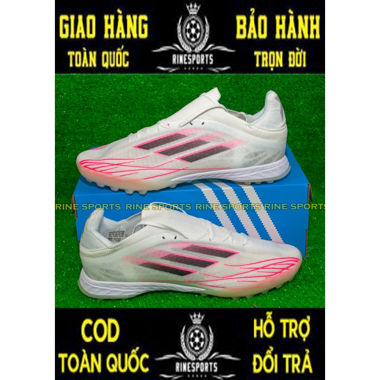 GIÀY BÓNG ĐÁ NHÂN TẠO (TF) X SPEEDFLOW.1 MÀU TRẮNG HÀNG SUPER THAILAND
