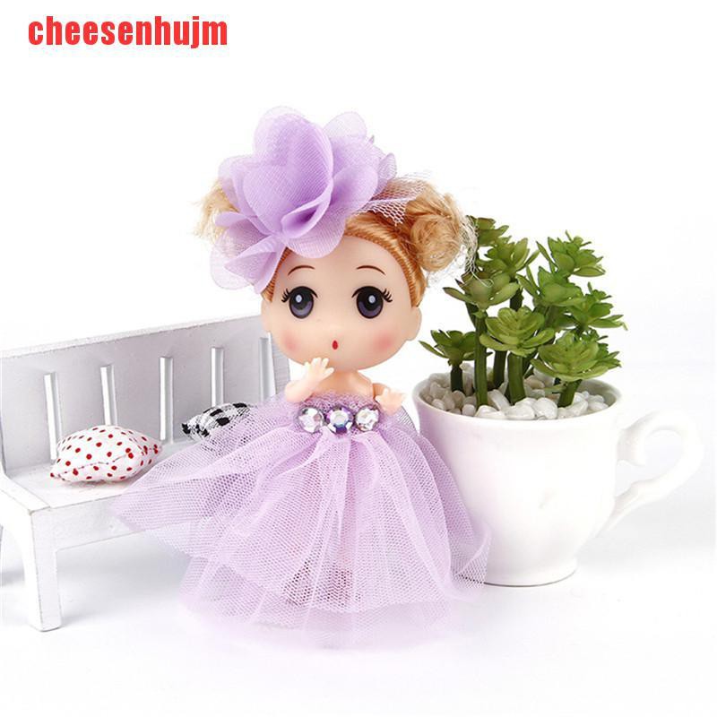 Búp Bê Đồ Chơi Mini 12cm Có Móc Khóa Điện Thoại