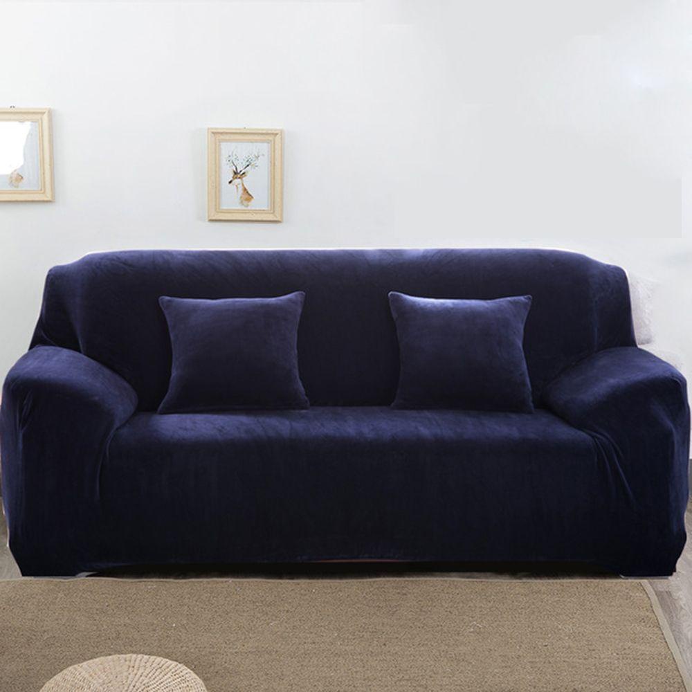 BTLIMER Vỏ Bọc Ghế Sofa 1 / 2 / 3 / 4 Chỗ Ngồi Mềm Mại Co Giãn