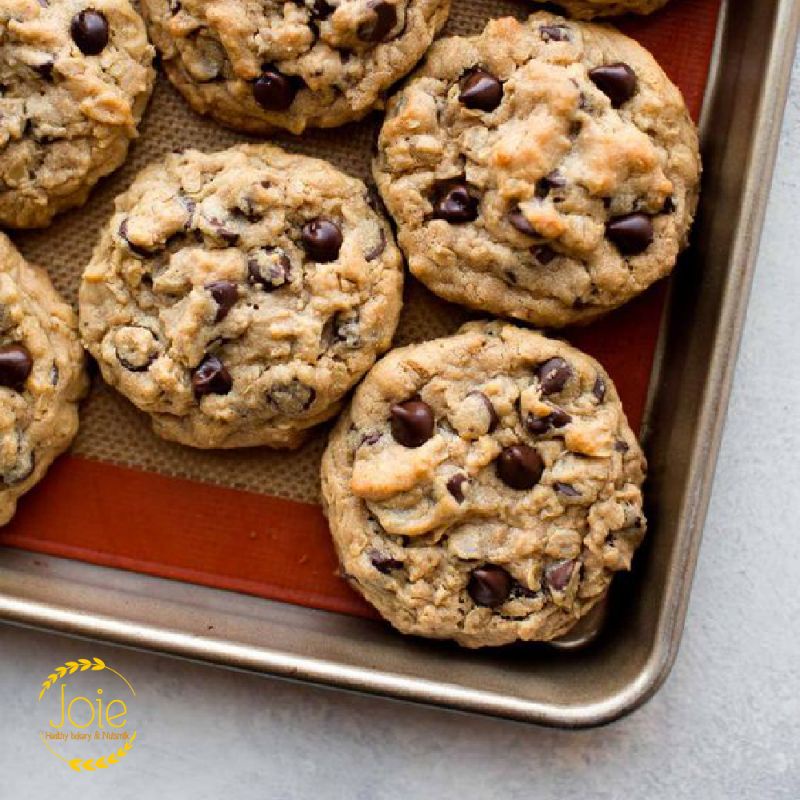 Bánh Cookies Yến Mạch Chocochip hỗ trợ giảm cân dành cho người tập gym, văn phòng, chế độ ăn Eat Clean
