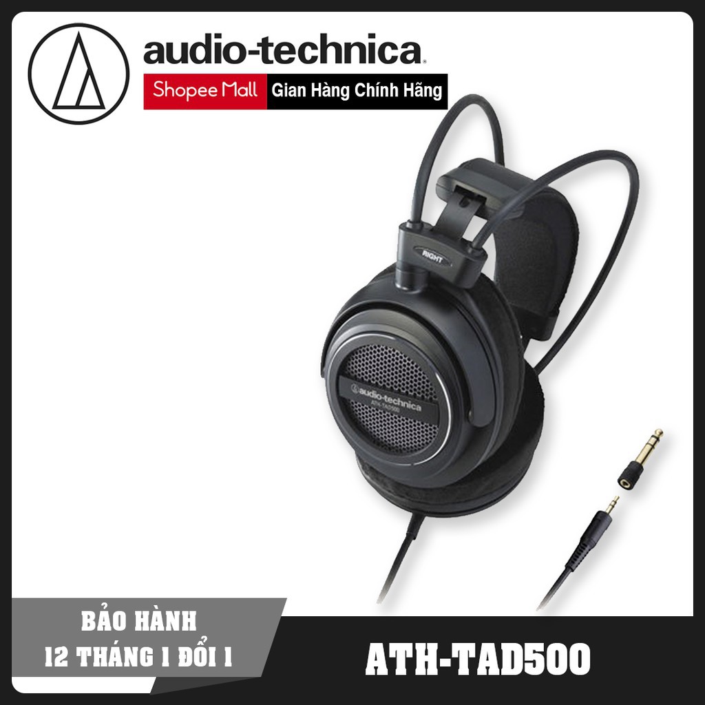 Tai nghe Nhật Around ear chính hãng Audio Technica Audiophile ATH-TAD500