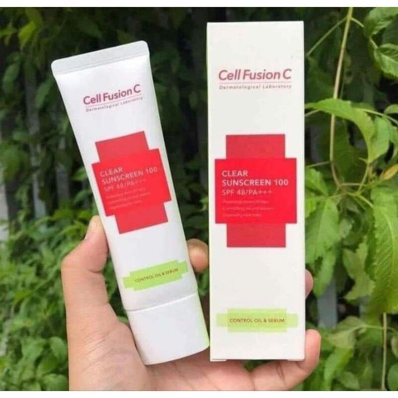 Kem chống nắng Cell Fusion C mẫu mới 2021