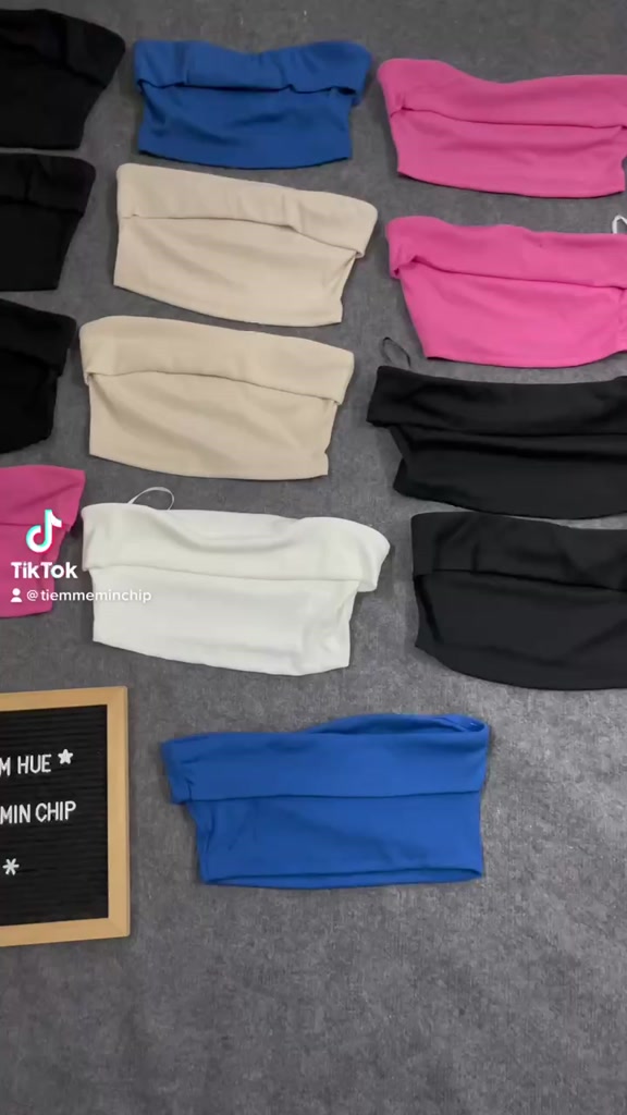 Áo Ống Croptop Cúp Ngực, Viền silicon chống tụt (Hàng auth) (CÓ SẴN 15 MÀU ), Áo Quây | BigBuy360 - bigbuy360.vn