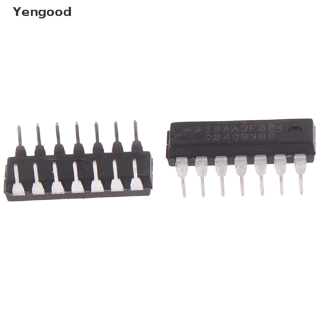 Bộ 10 CHIP CD4093BE CD4093 4093 DIP-14 Chất Lượng Cao