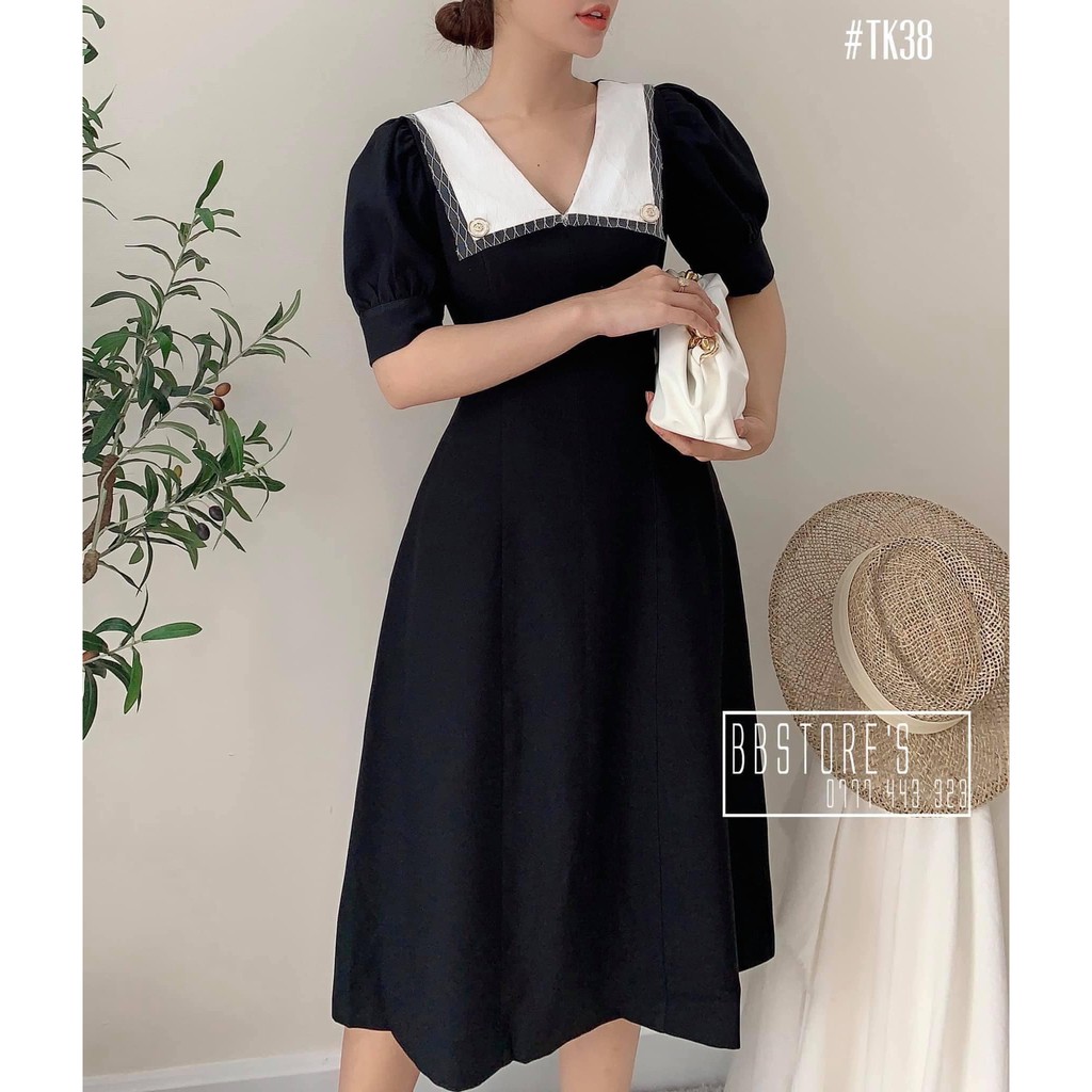 [Mã SKAMA06 giảm 8% tối đa 50K đơn 250K] [BBSTORE'S] Đầm Lionel Black - TK38 | BigBuy360 - bigbuy360.vn