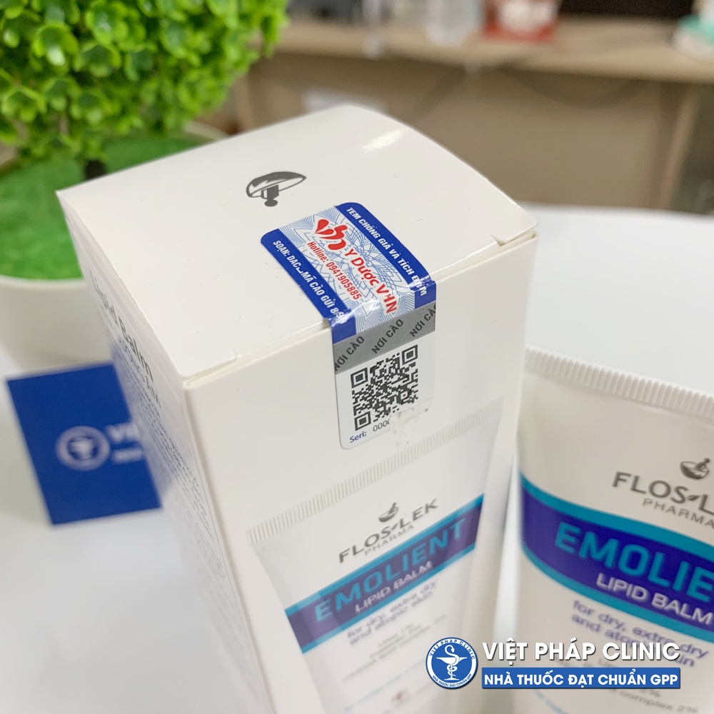 Kem Dưỡng Ẩm Floslek Lipid Balm 50ml - Giảm Khô Da, Giảm Ngứa, Kích Ứng Da