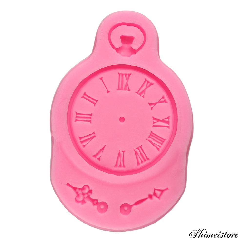 Khuôn Silicone Làm Bánh Hình Đồng Hồ Độc Đáo