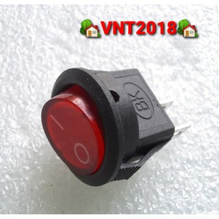 Công tắc ON/OFF phi 16mm BK- KCD