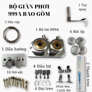 Giàn phơi thông minh Hòa Phát 999A ( Thanh phơi dài 2 mét)
