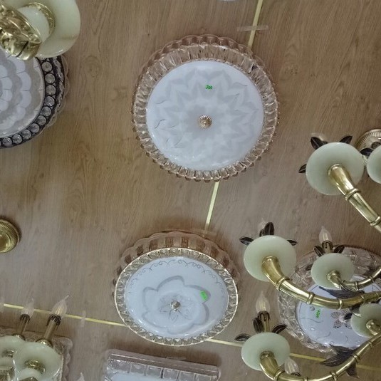 Đèn Ốp Trần Pha Lê Hiện Đại OTP207, Đèn Trần Trang Trí Phòng Khách