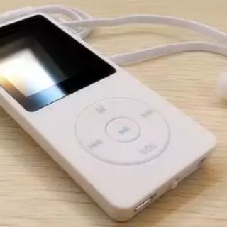 Máy nghe nhạc kiểu dáng airpod( MP4 VUÔNGBỘ NHỚ TRONG)