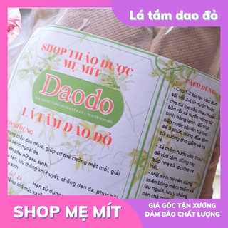 lá tắm người dao đỏ (combo 10 túi lọc)