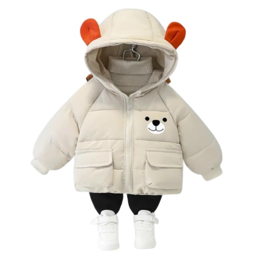 Áo Phao trẻ em BÉ TRAI / BÉ GÁI FORM LỚN 8-20kg-QATE 150