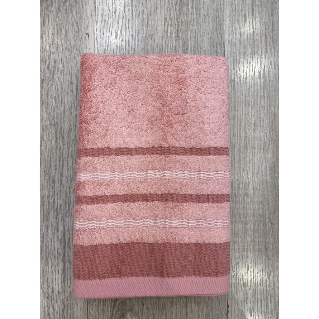 Bộ khăn sợi tre Bamboo NIN House - Pink mềm mại sau nhiều lần giặt